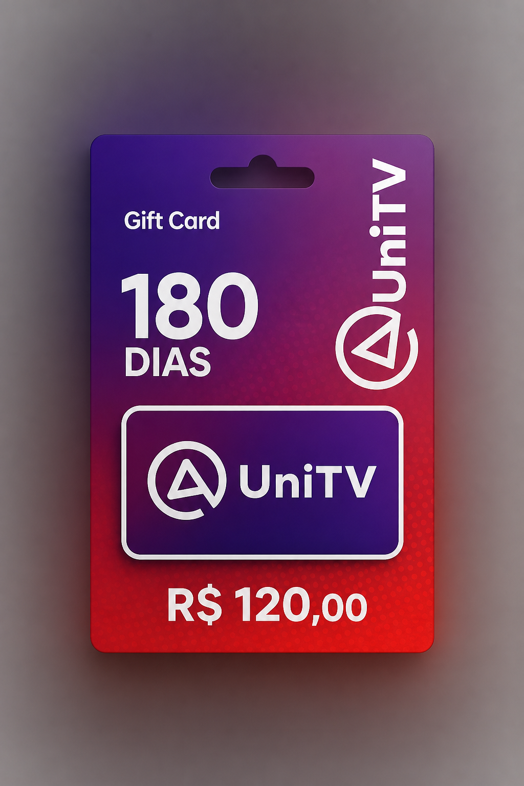 Gift Card 180 dias